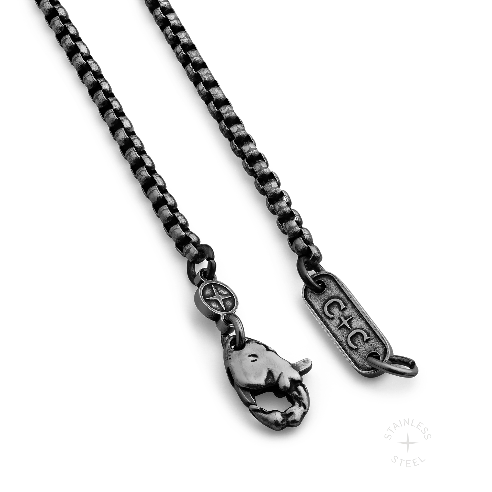 Rounded Box Chain x Antiqued - Image 5